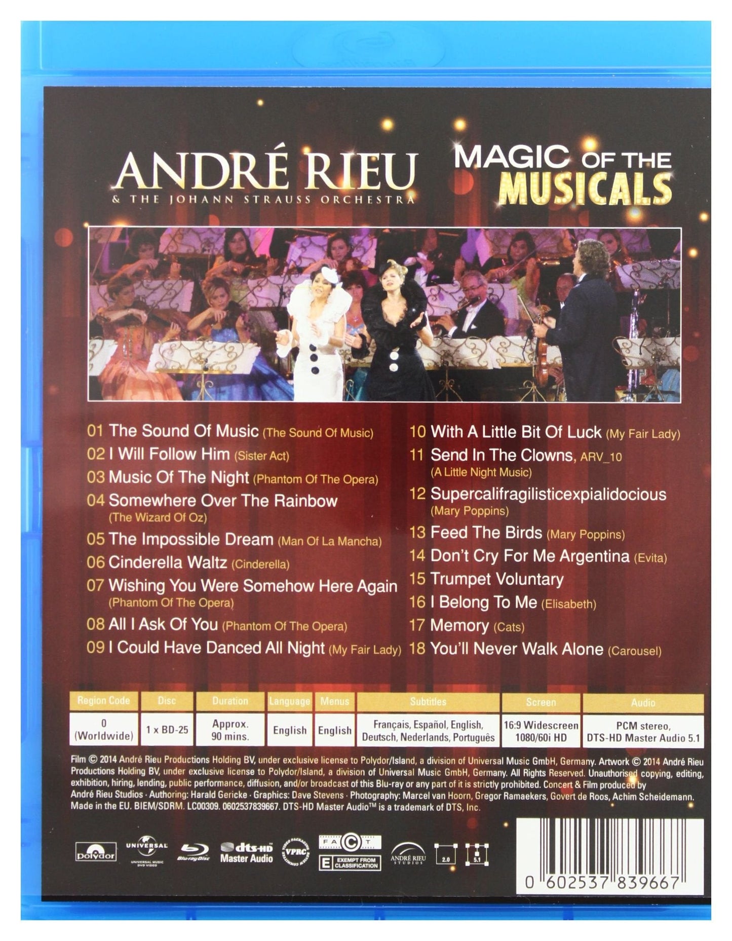 Magic Of The Musicals (Blu-ray)