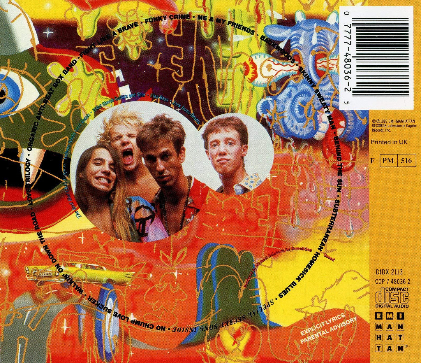Red Hot Chili Peppers / Uplift Mofo Party Plan - CD (Used)