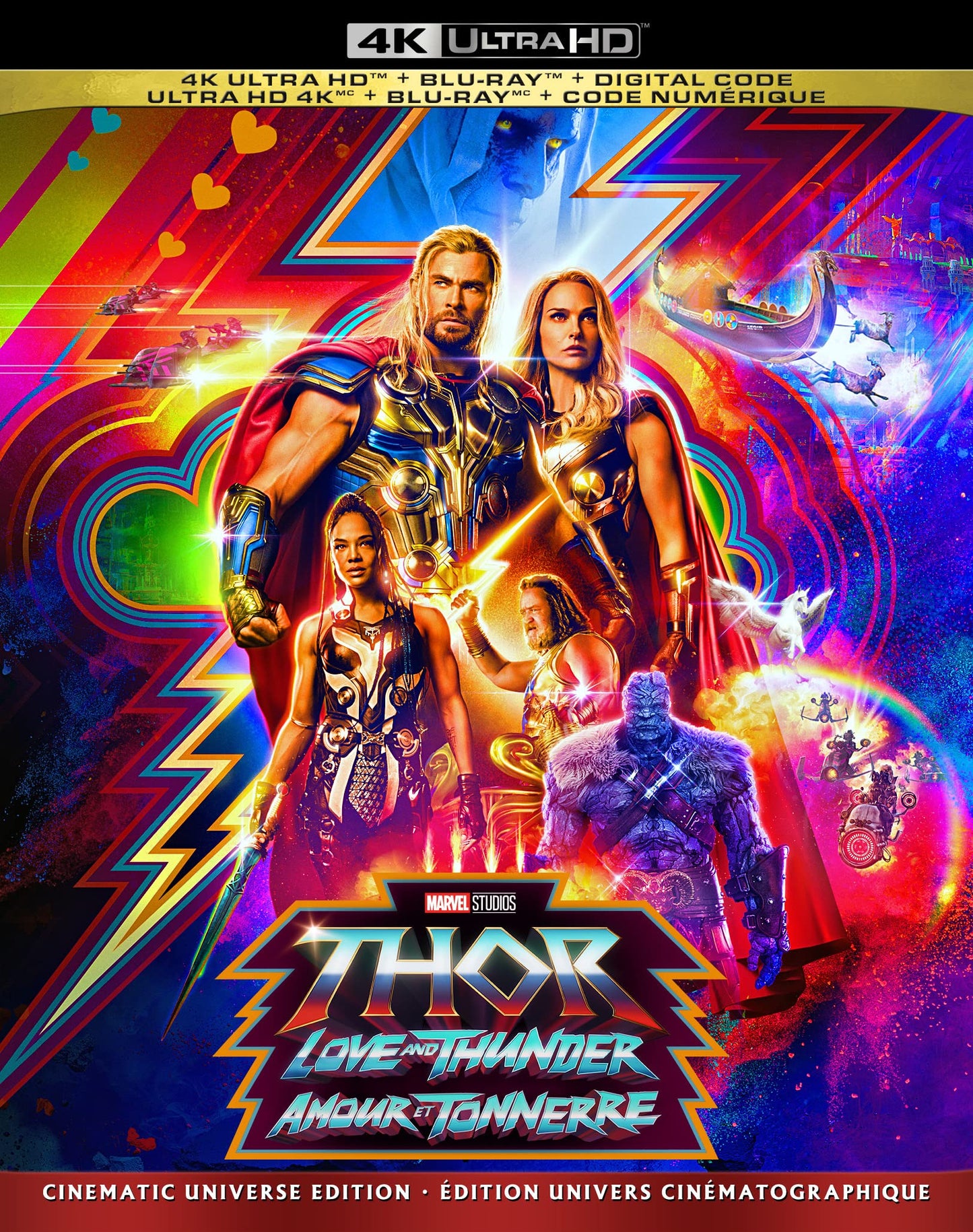 Thor: Love And Thunder - 4K/Blu-Ray