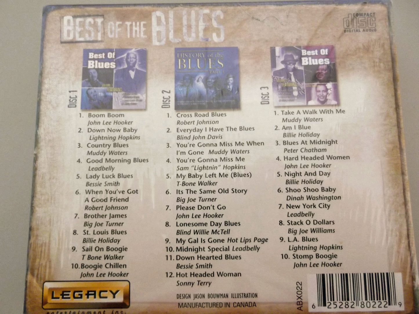 Various / Best of the Blues - CD (Used)