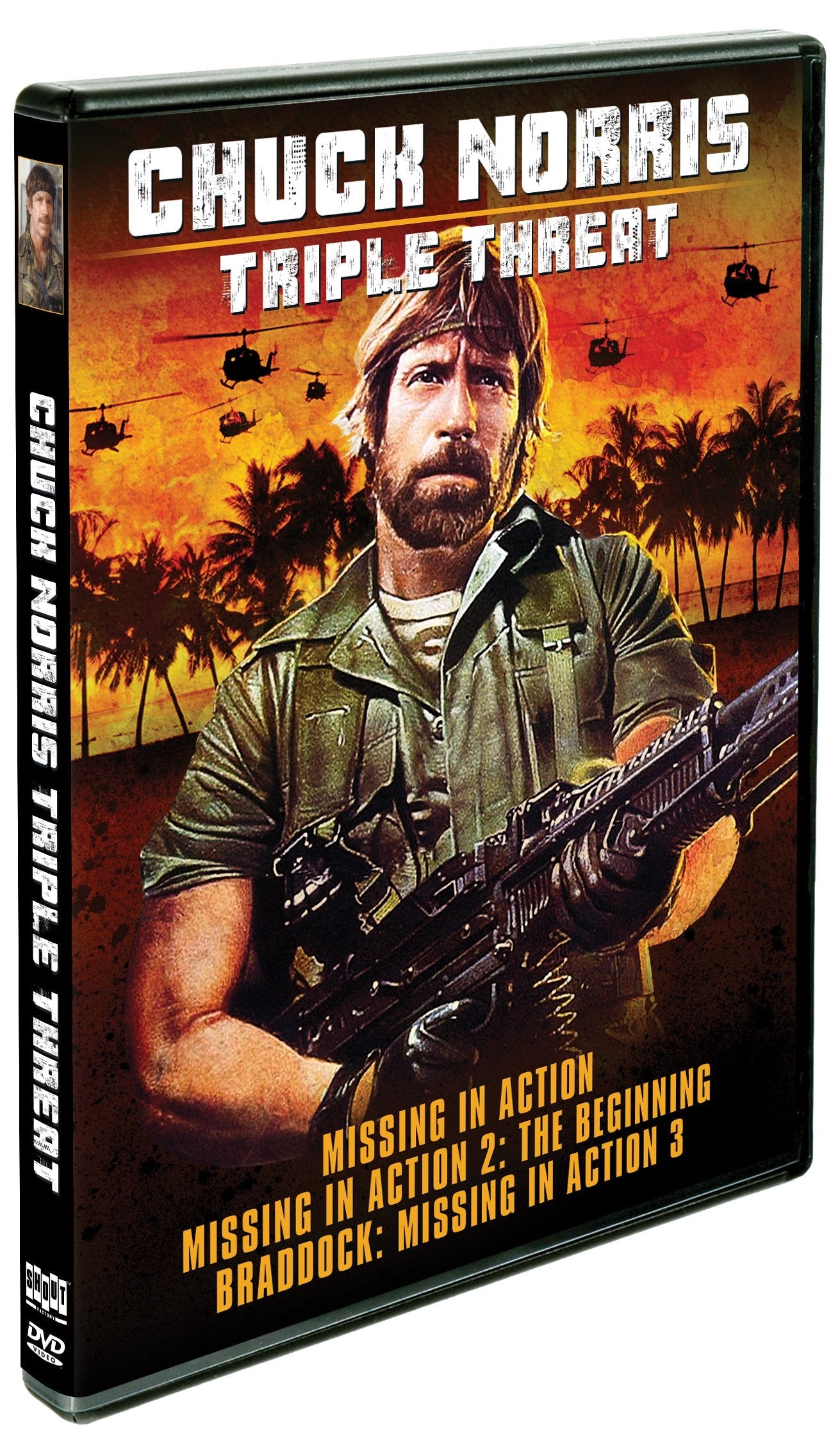 Chuck Norris: Triple Threat - Missing In Action / Missing In Action 2: The Beginning / Braddock: Missing In Action 3