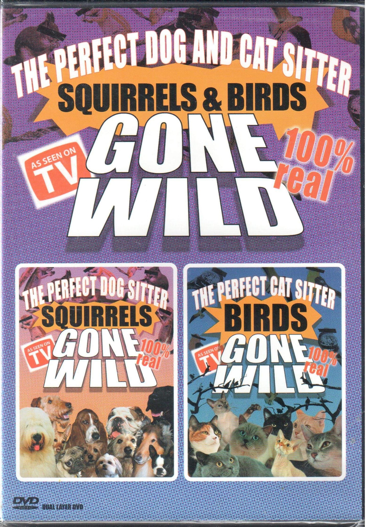 Squirrels & Birds Gone Wild - DVD