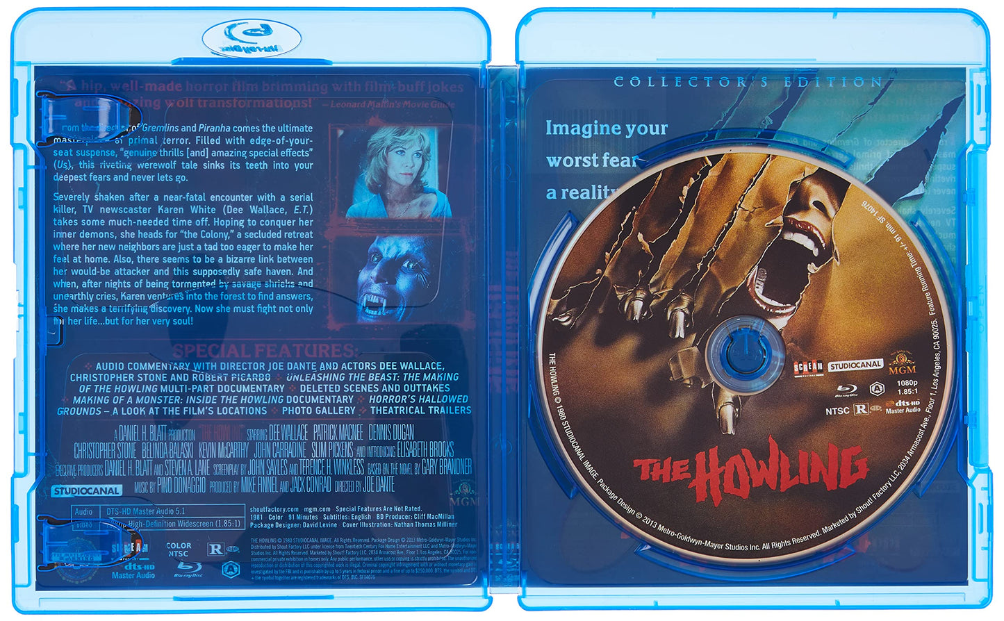 The Howling (Collector's Edition) [Blu-Ray]