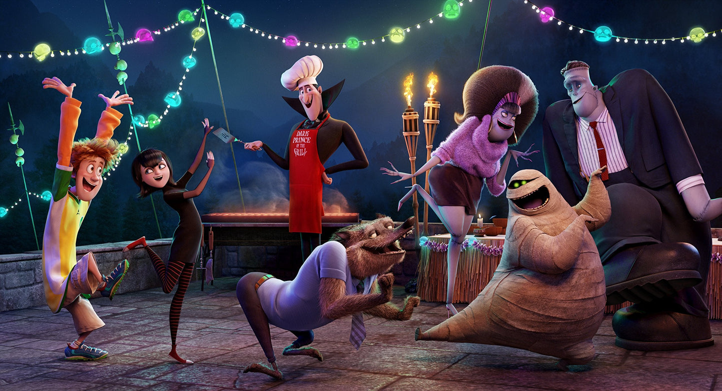 Hotel Transylvania / Hotel Transylvania 2 -/ Hotel Transylvania 3 (Bilingual) - DVD