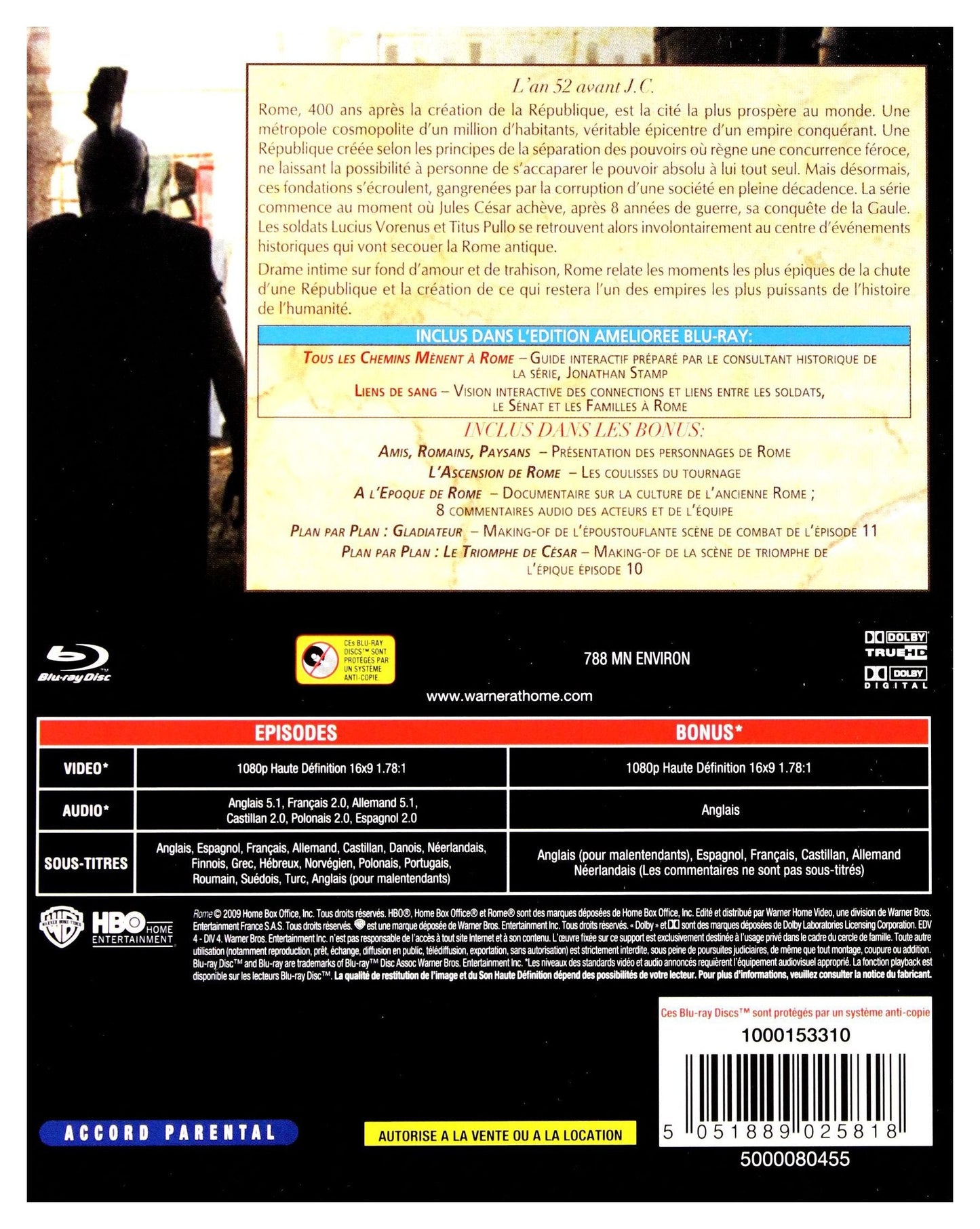 Rome - Saison 1 [Blu-ray]