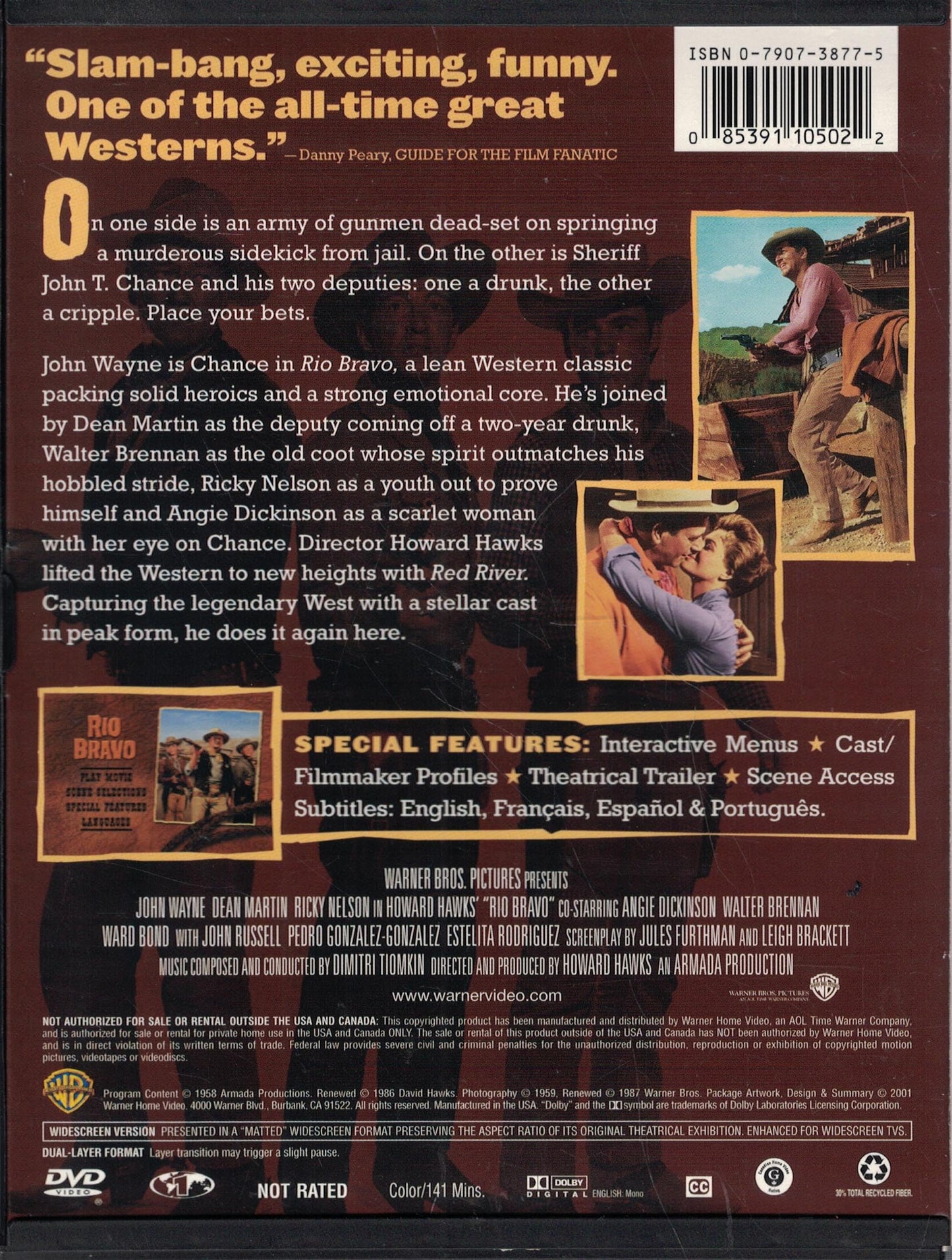 Rio Bravo (Widescreen) (Sous-titres français)