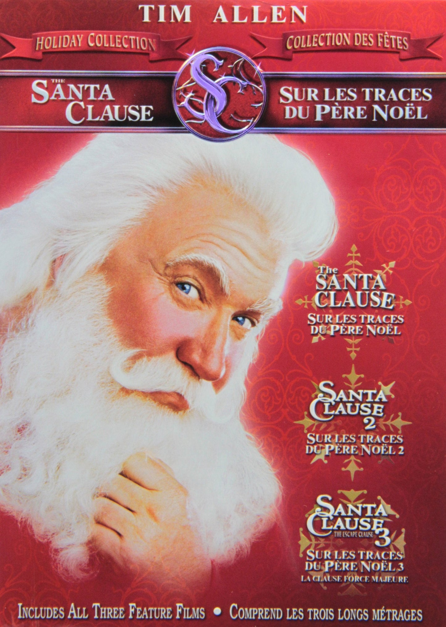 The Santa Clause 3-Movie Collection (Bilingual)