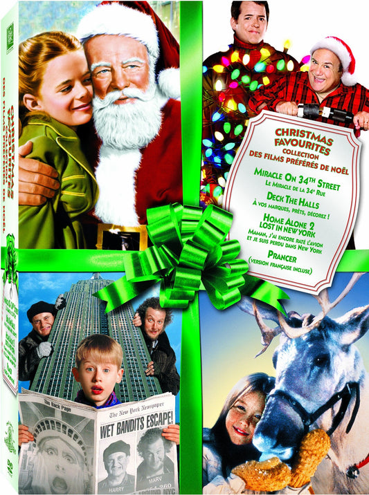 Collection des favoris de Noël (Le Miracle de la 34e rue/Joyeux Noël, Bobby/Maman, j'ai encore raté l'avion/Prancer) (Bilingue)