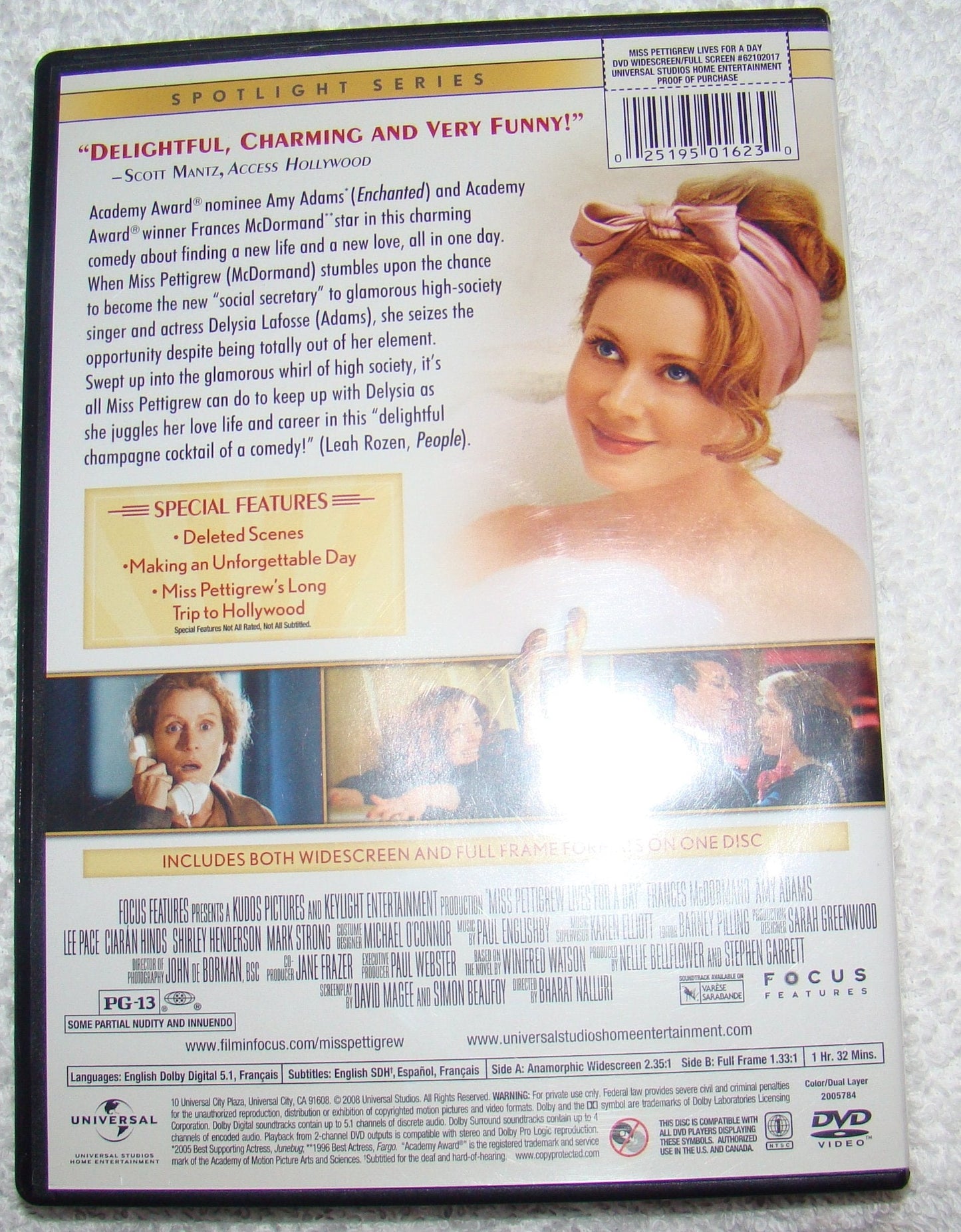 Miss Pettigrew Lives for a Day - DVD (Used)