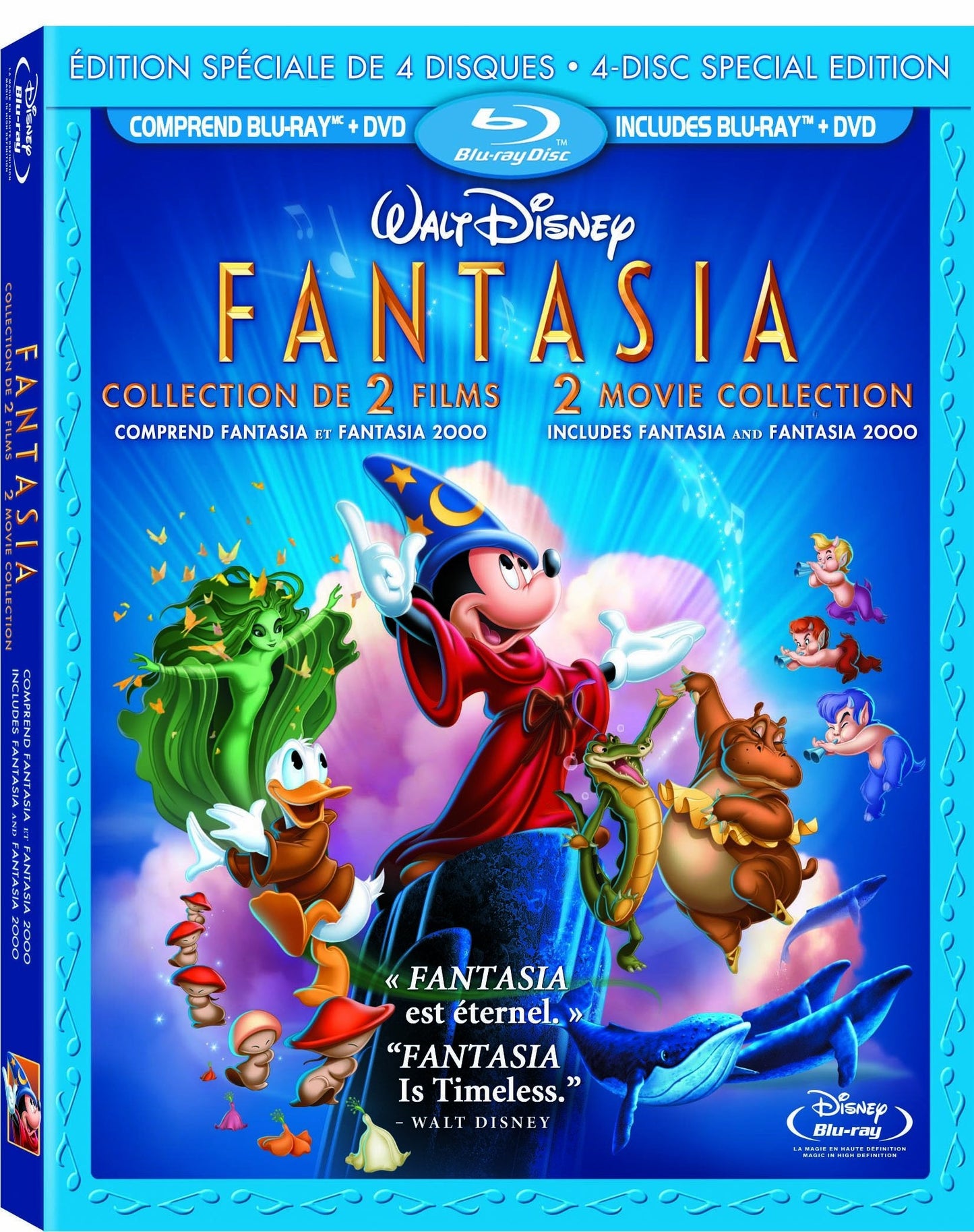 Fantasia/Fantasia 2000 - Blu-Ray (Used)