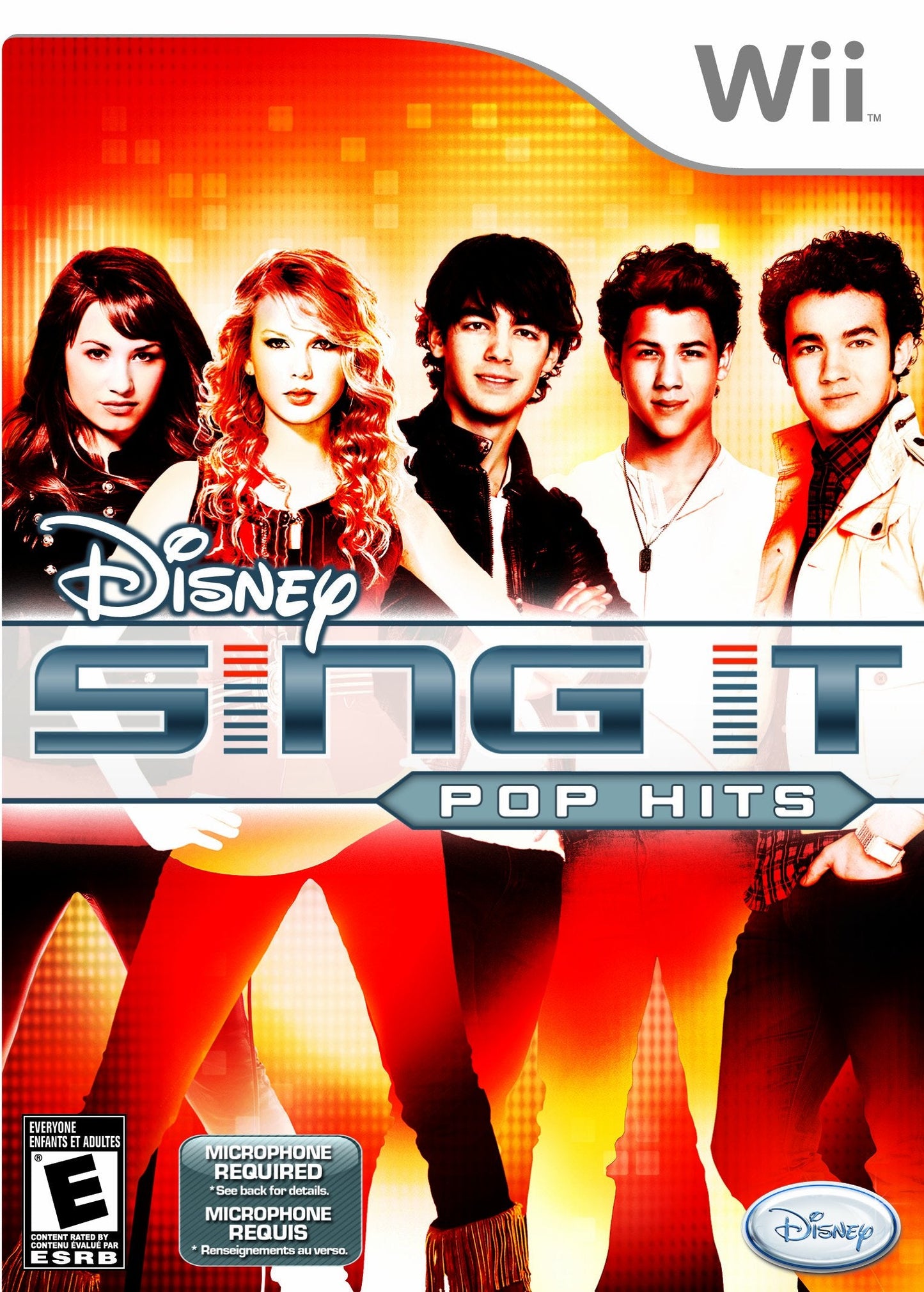 Disney Sing It: Pop Hits (Bilingual game-play) - Wii Standard Edition