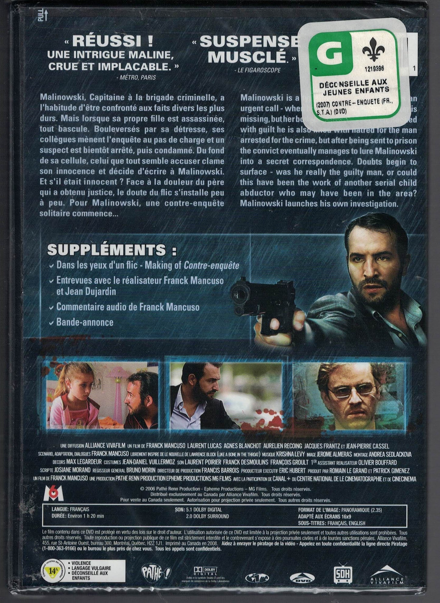 Contre-Enquête - DVD (Used)
