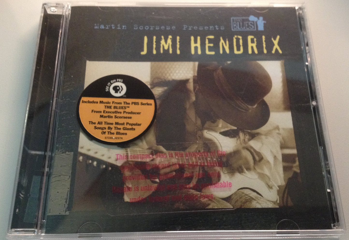 Martin Scorsese Presents Blues: Jimi Hendrix - CD (Used)
