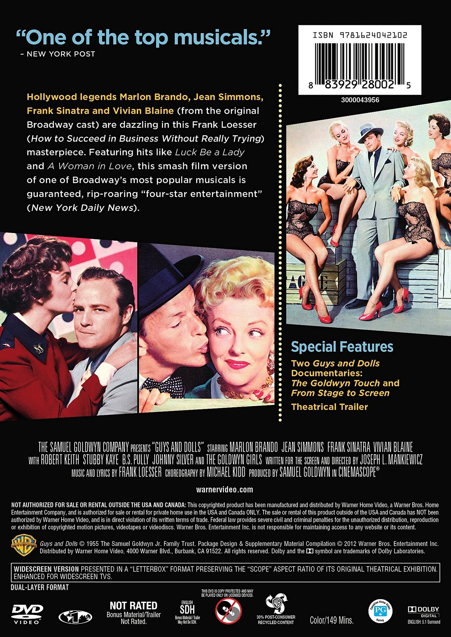 Guys and Dolls - DVD