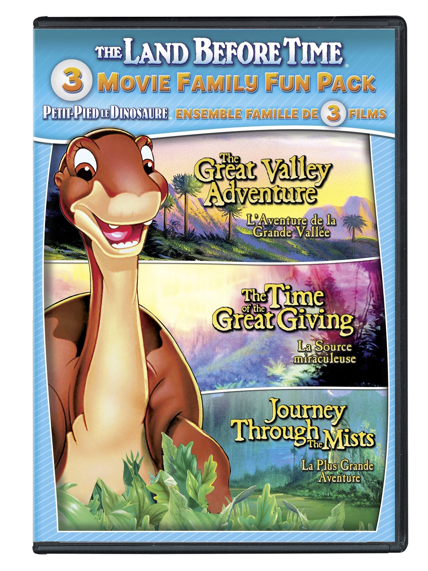 The Land Before Time: 3 Movie Family Fun Pack - DVD