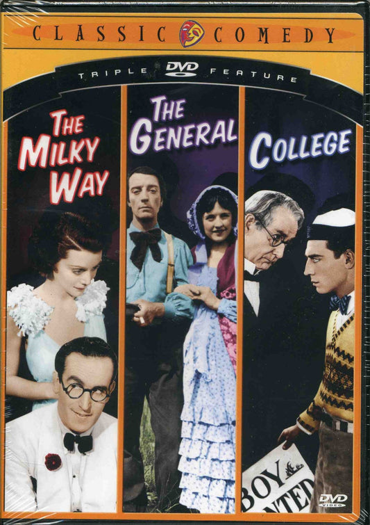 The Milky Way + The General + College - DVD