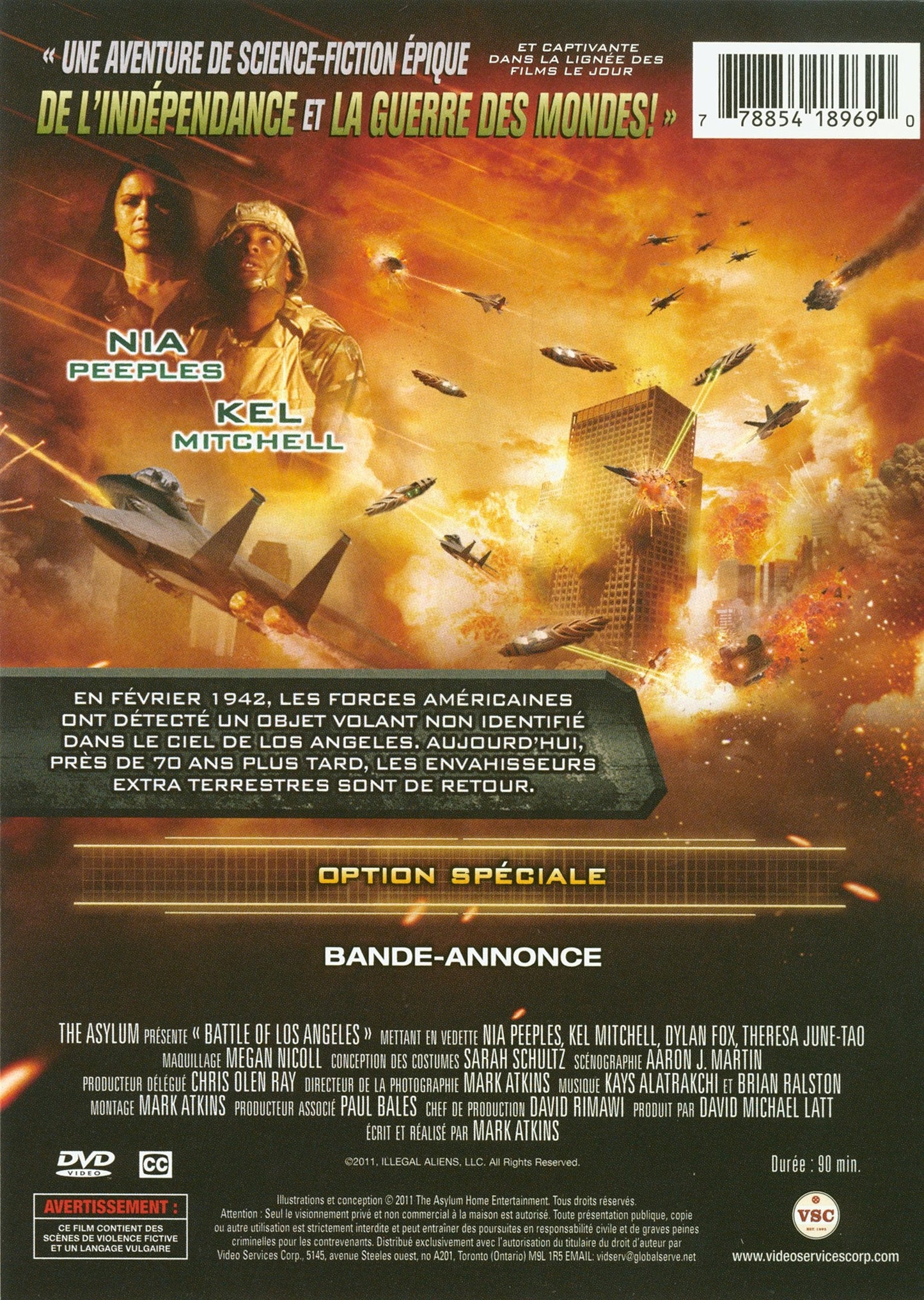 La Bataille De Los Angeles - DVD