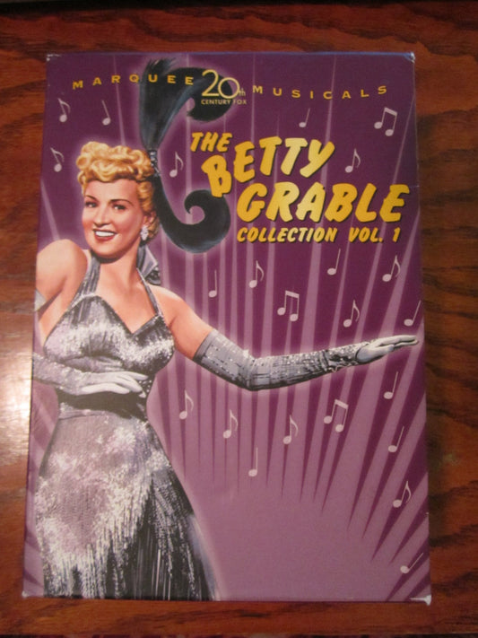 The Betty Grable Collection, Vol. 1 (My Blue Heaven / The Dolly Sisters / Moon Over Miami / Down Argentine Way);Blank - None