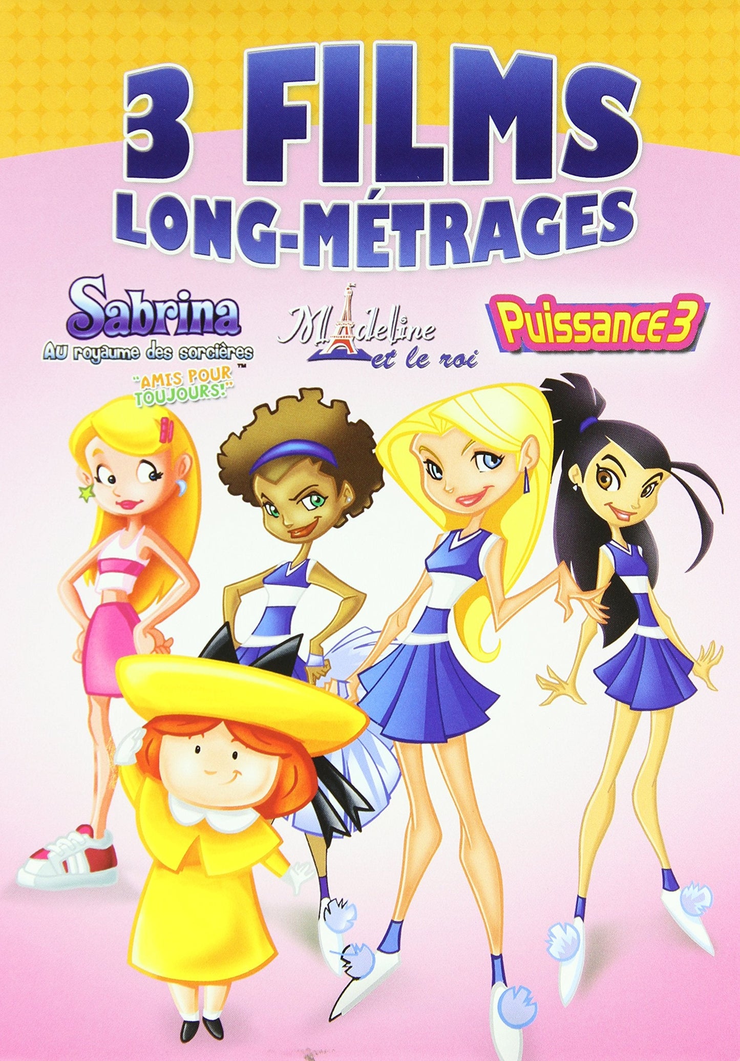 Dic French Girls Collection (Madeline Et Roi, Sabrina, Puissance 3) (Bilingual)