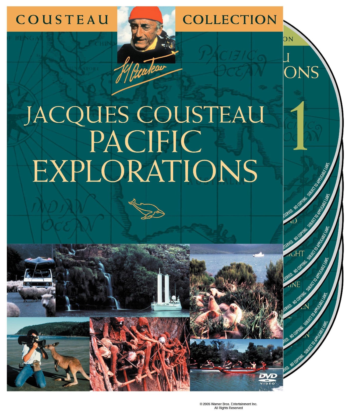 Jacques Cousteau: Pacific Explorations Collection (Sous-titres francais) - DVD (Used)