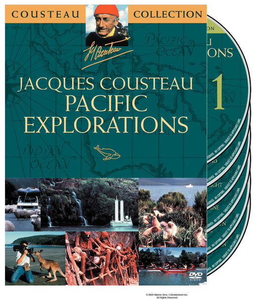 Jacques Cousteau : Collection d'explorations du Pacifique (Sous-titres français) - DVD (Occasion)