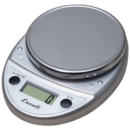 Escali Primo Digital Food Scale Multi-Functional Kitchen Scale and Baking Scale for Precise Weight Measuring and Portion Control, 8.5 x 6 x 1.5 inches, Chrome 🍁 All In One Marketplace Canada