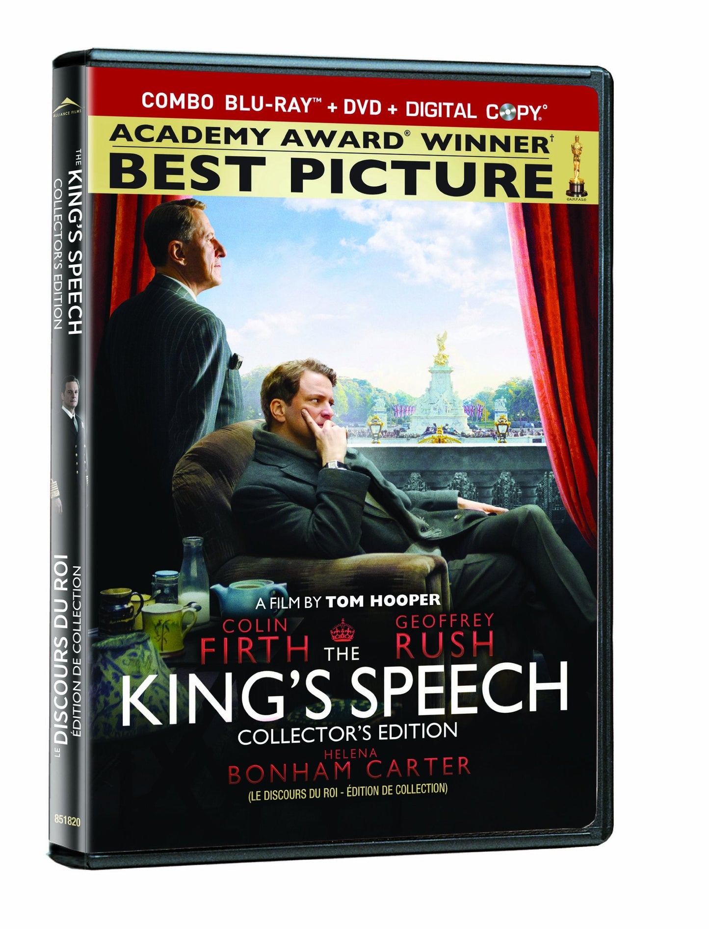 The King's Speech: Collector's Edition - Blu-Ray/DVD