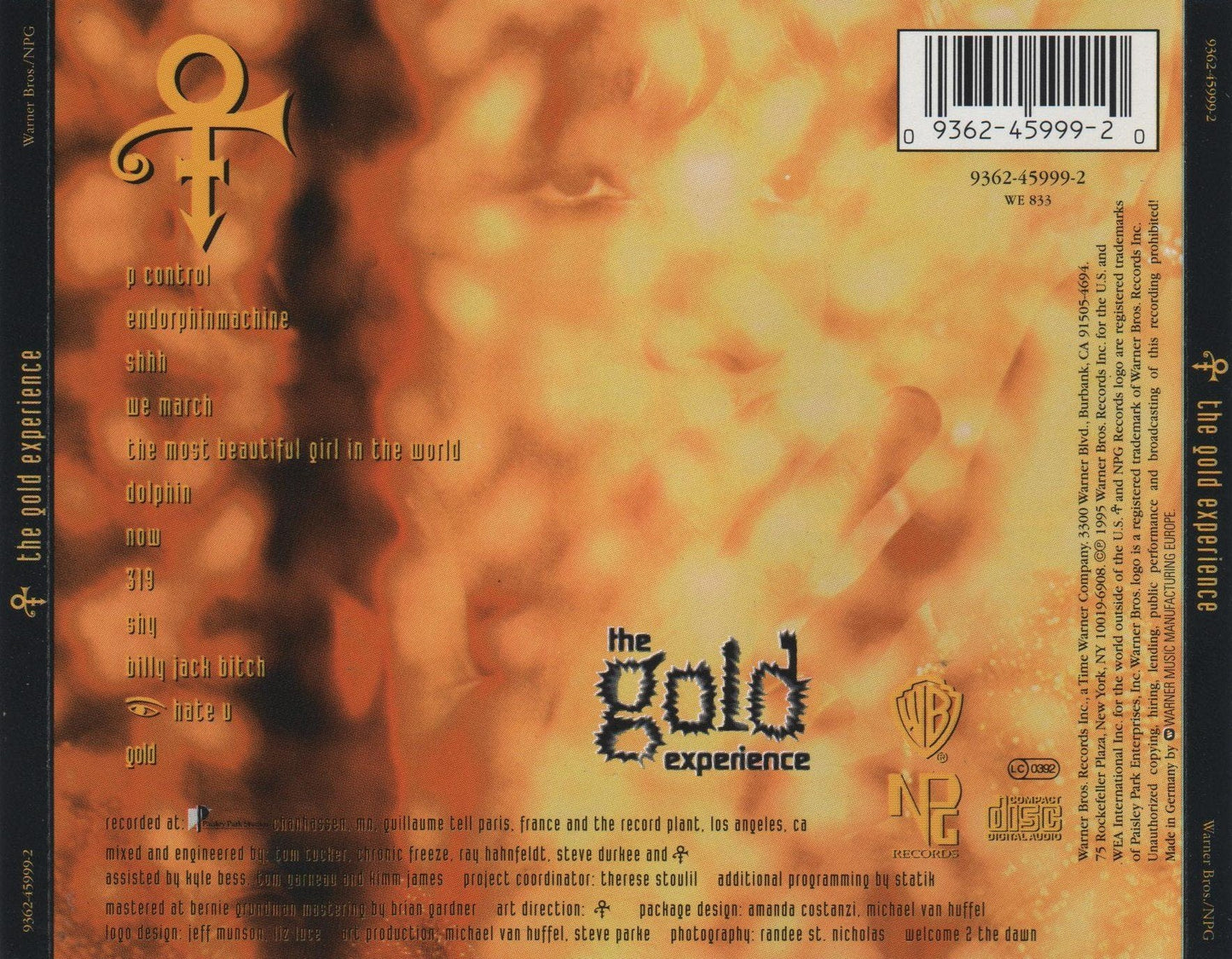 Prince / Gold Experience - CD (Used)