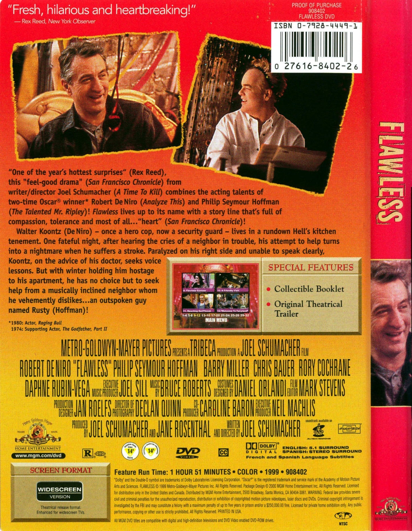 Flawless (Widescreen) (Sous-titres français) [Import]