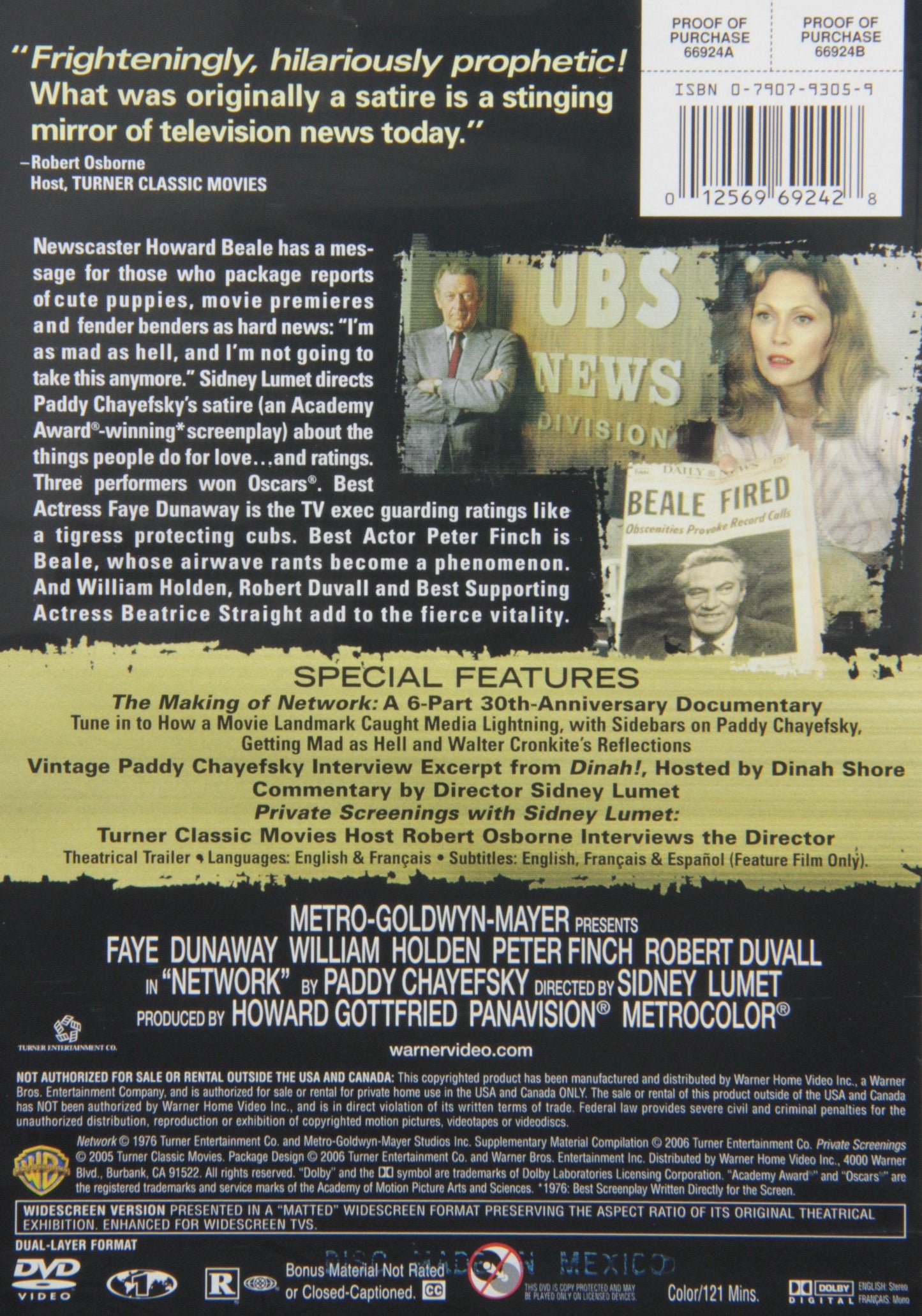 Network (Two-Disc Special Edition) (Bilingual)