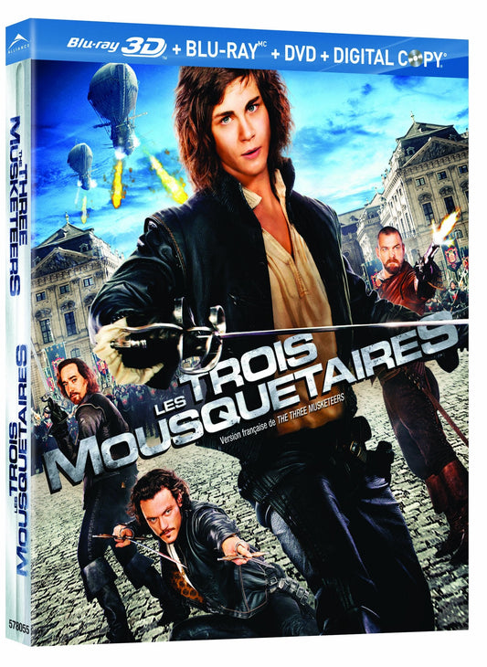 The Three Musketeers - Blu-ray 3D/Blu-ray/DVD (Used)