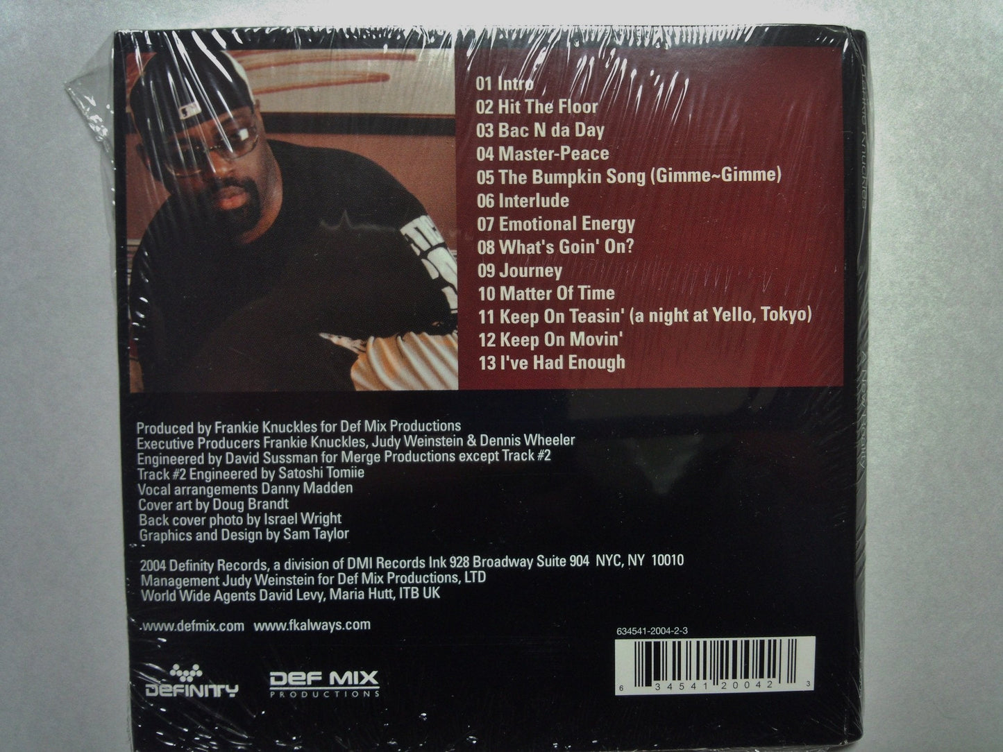 Frankie Knuckles / New Reality - CD (Used)