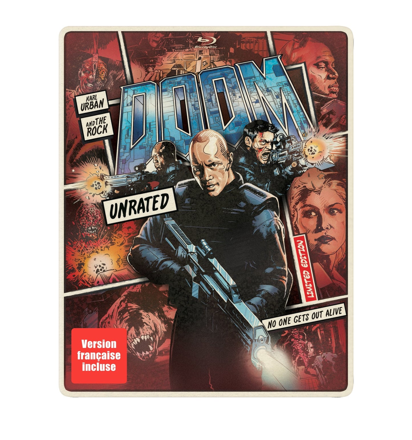 Doom (SteelBook Edition) [Blu-ray + DVD + Digital Copy + UltraViolet] (Bilingual)
