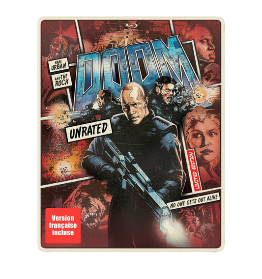 Doom (SteelBook Edition) [Blu-ray + DVD + Digital Copy + UltraViolet] (Bilingual)