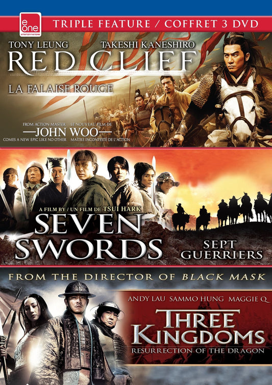 eOne Triple Feature Set 19 (Red Cliff - Theatrical Cut, Seven Swords, Three Kingdoms)