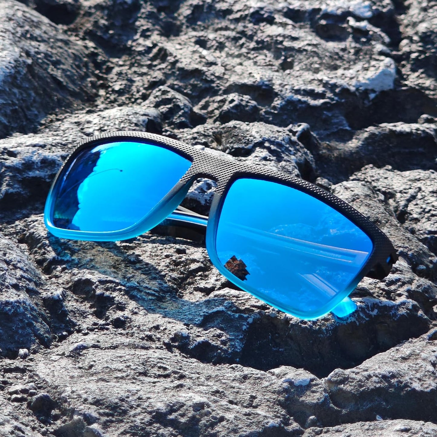 ZENOTTIC Polarized Sunglasses for Men – Lightweight TR90 Frame, UV400, Square