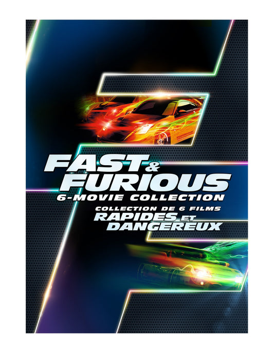 Fast & Furious 1-6-Movie Collection (Bilingual)