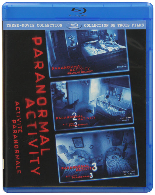 Paranormal Activity Trilogy (Paranormal Activity / Paranormal Activity 2: Unrated Director's Cut / Paranormal Activity 3) [Blu-ray] (Sous-titres français)