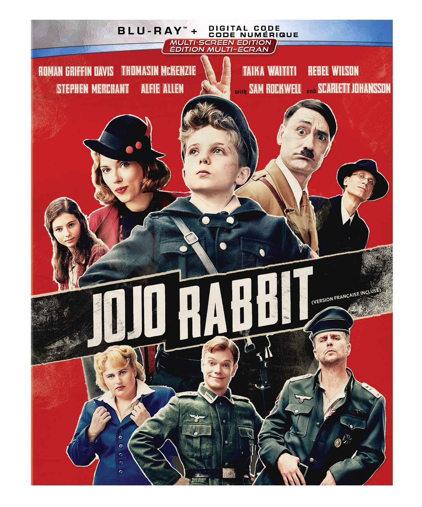 Jojo Rabbit (BD + Digital Code) [Blu-ray] (Bilingual)