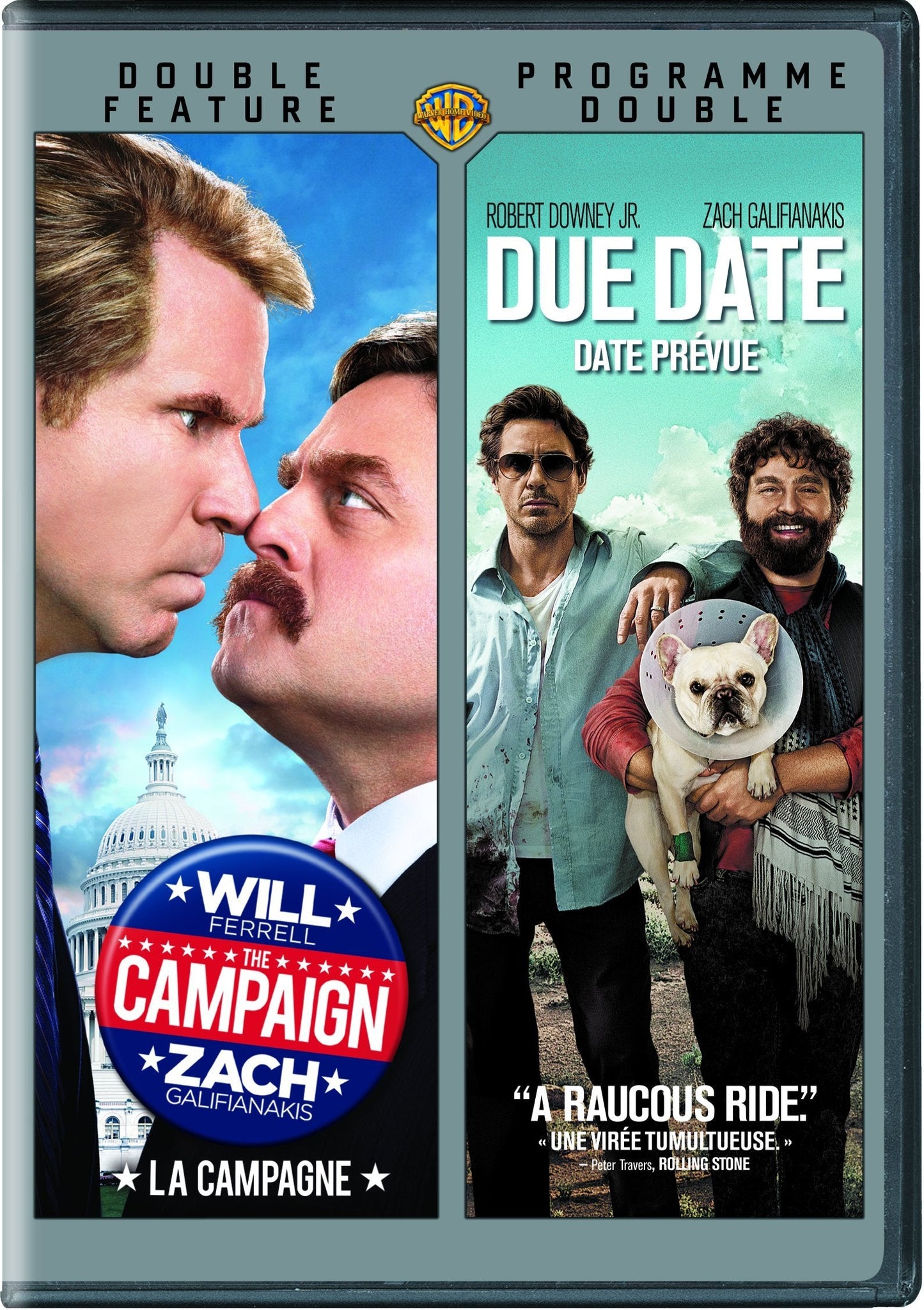 Double Feature: The Campaign / Due Date