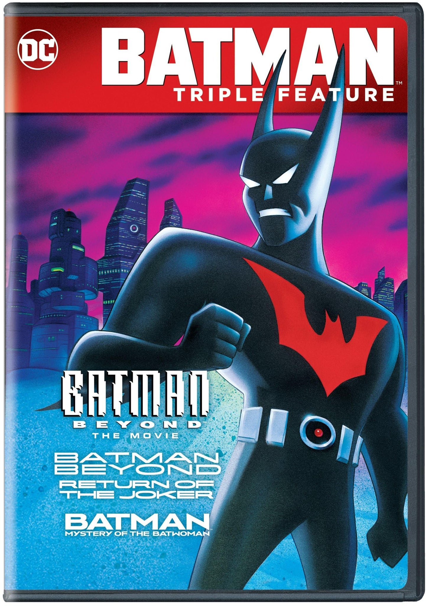 Batman Triple Feature (Batman Beyond: The Movie / Return Of The Joker / Mystery Of The Batwoman) - DVD