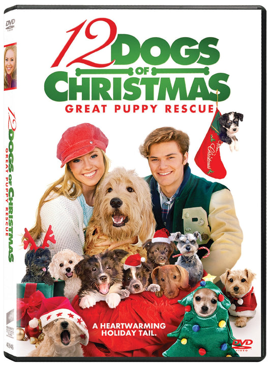 12 Dogs of Christmas: Great Puppy Rescue (Sous-titres français) - DVD (Occasion)