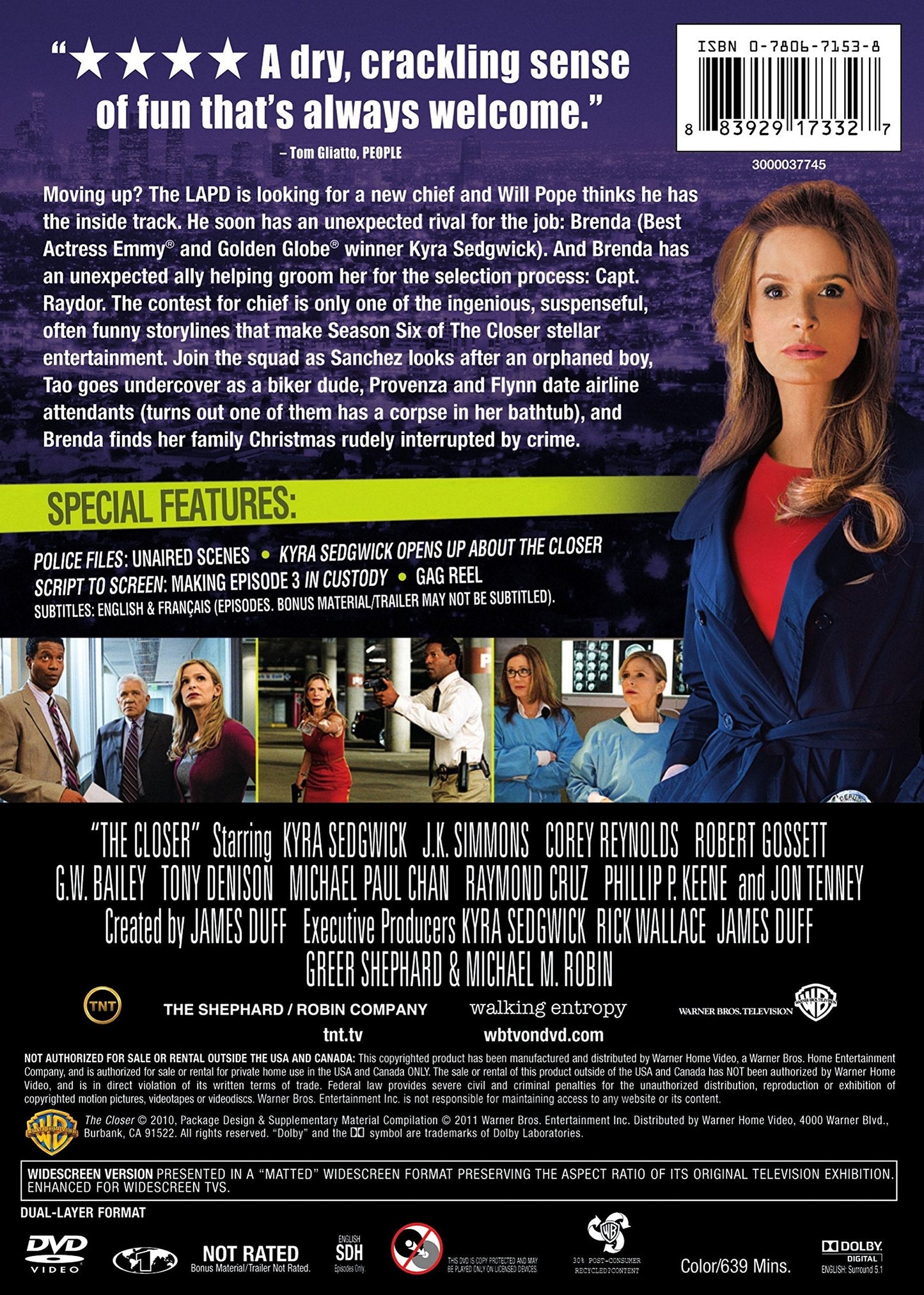 The Closer: The Complete Sixth Season