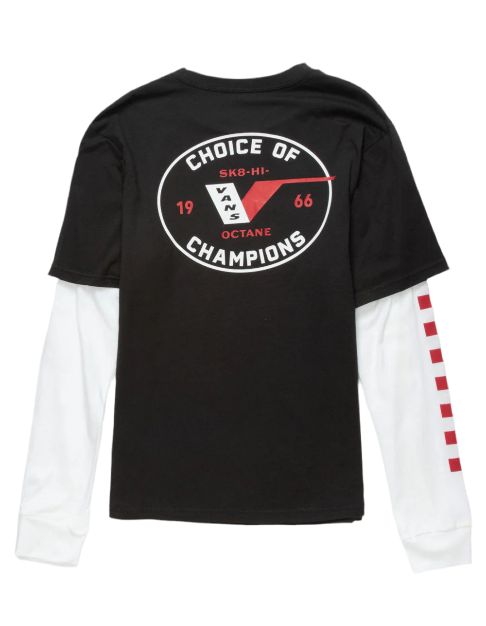 Vans 'Sk8 Hi Octane' Twofer L/S Tee - Black (KIDS)