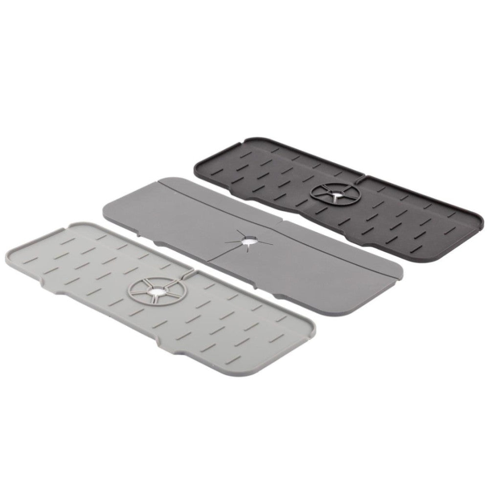 HOME ESSENTIALS 92073 Silicone Sink Faucet Mat 36.5X14CM
