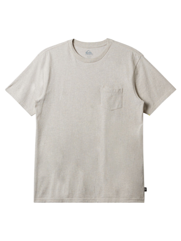 Quiksilver 'Salt Water' Pocket Tee - Athletic Grey