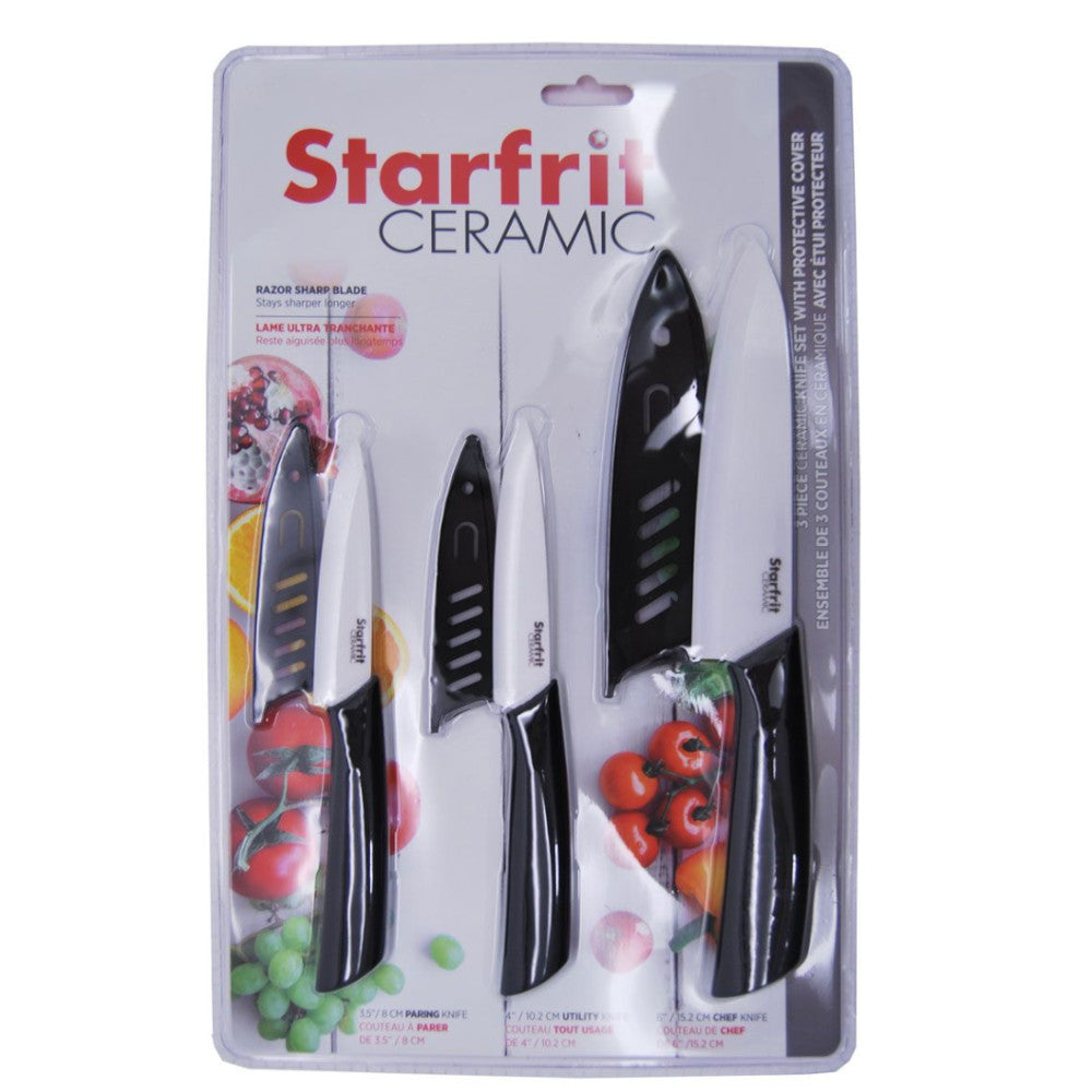 STARFRIT 092854 Set of Ceramic Knives