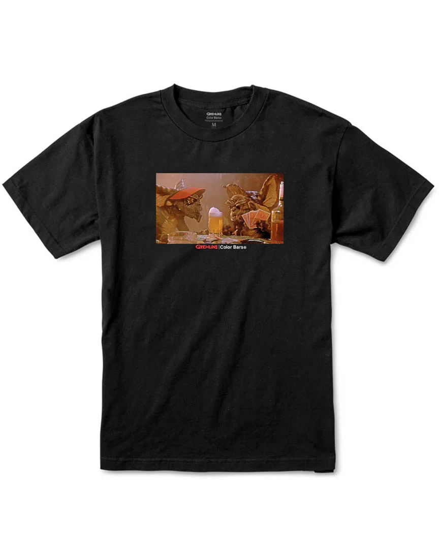 Color Bars x Gremlins 'Classic' Tee - Black