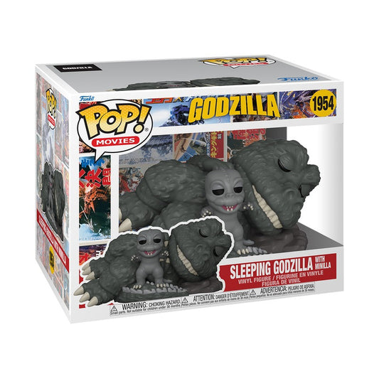 POP! Super Godzilla - Godzilla endormi avec Minilla