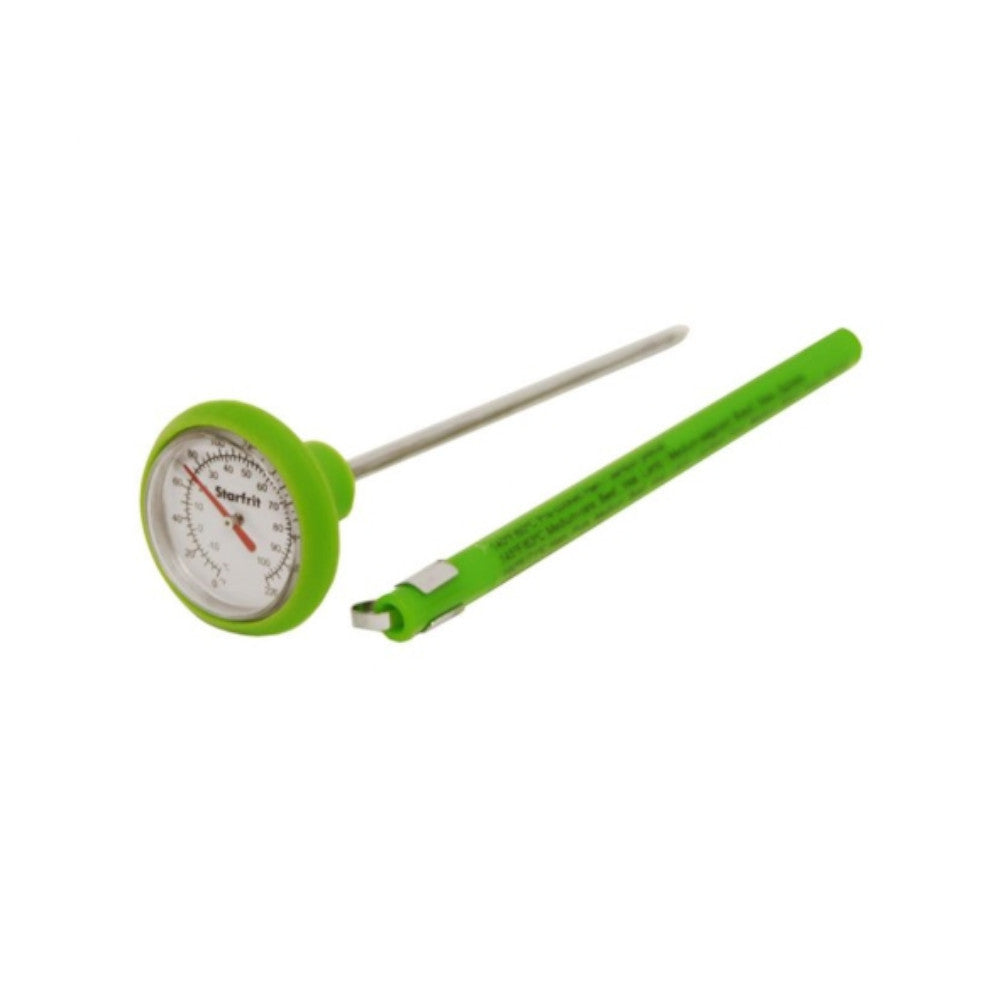 STARFRIT 93807 Instant Read Meat Thermometer with Case and Temperature Guide
